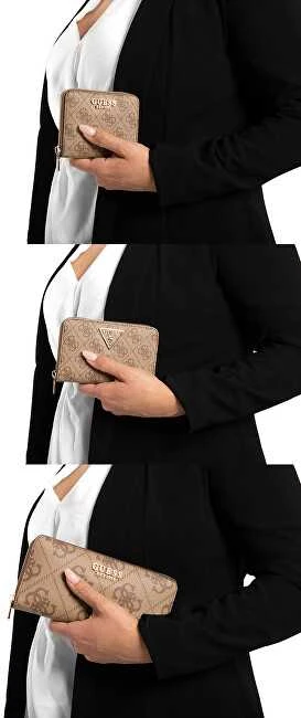 Guess Moteriška piniginė didelė SWGG9628146-BLA