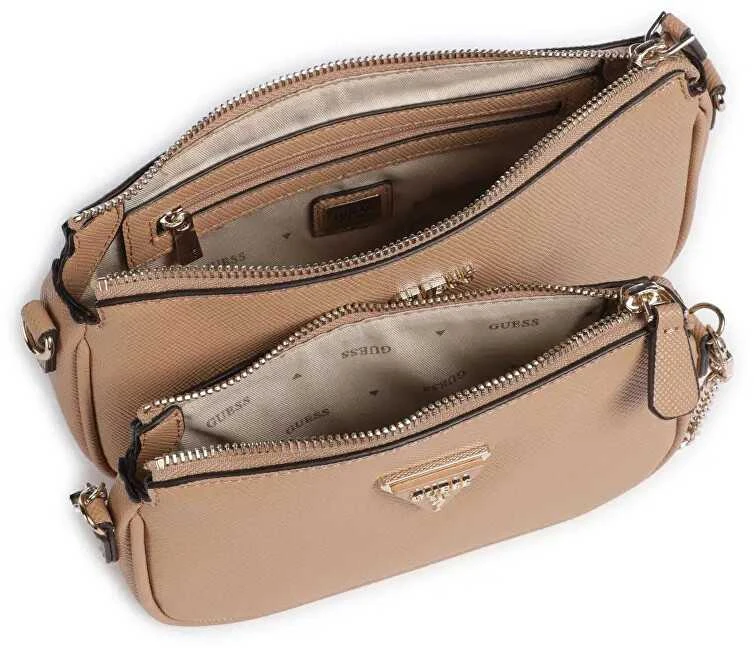 Guess Moteriška 2 viename rankinė per petį HWZG7879710-BEI