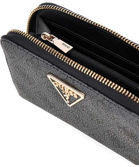 Juodas portfel damski Guess Jeans Laurel Ii Slg
