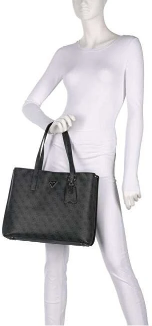 Damska torebka tote Guess HWSG69 74230 grafito su logo