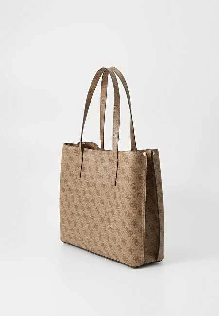 Damska torebka tote Guess HWSG69 74230 – latte su logo