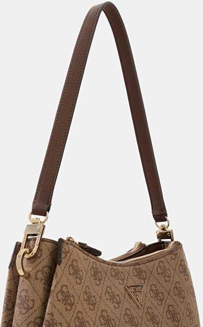 Damska listonoszka Guess HWBG96 72730 latte su logo i brązem