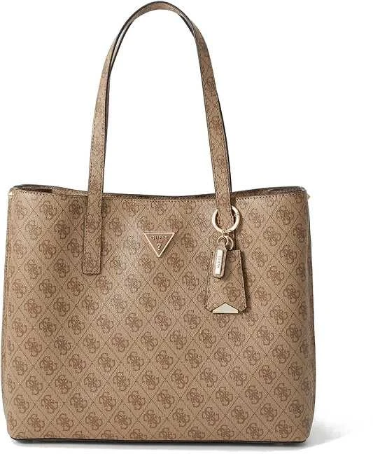 Damska torebka tote Guess HWSG69 74230 – latte su logo