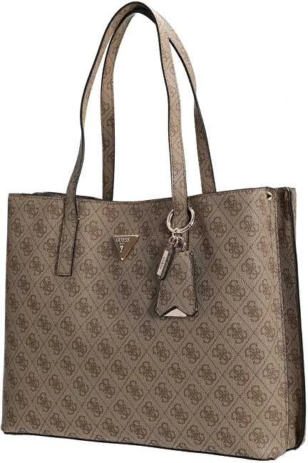Damska torebka tote Guess HWSG69 74230 – latte su logo