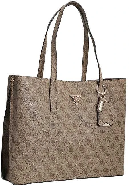 Damska torebka tote Guess HWSG69 74230 – latte su logo