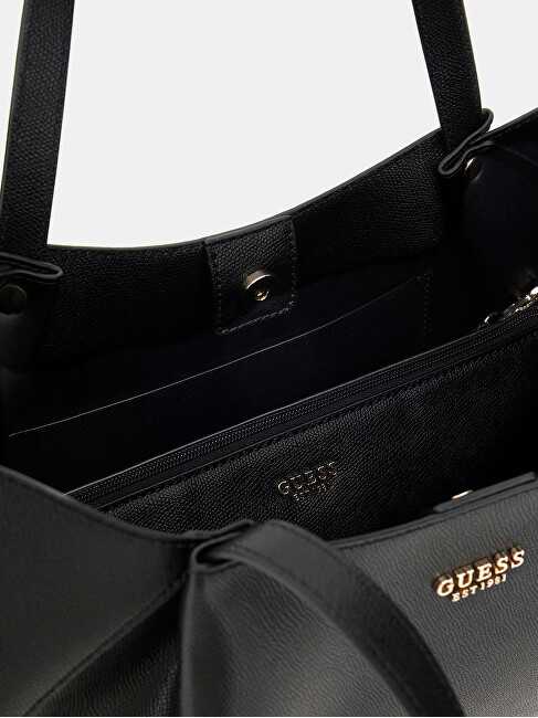 Juoda damska torebka tote Guess HWBG78 98240