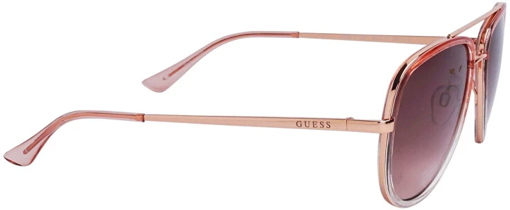 Akiniai GUESS GF0417-72B. Akiniai przeciwsłoneczne, Kolor rožinė. Kobieta.