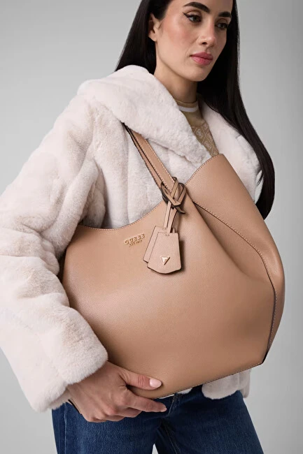 Guess Moteriška rankinė Amorette 2 in 1 HWBG7898240-BEI