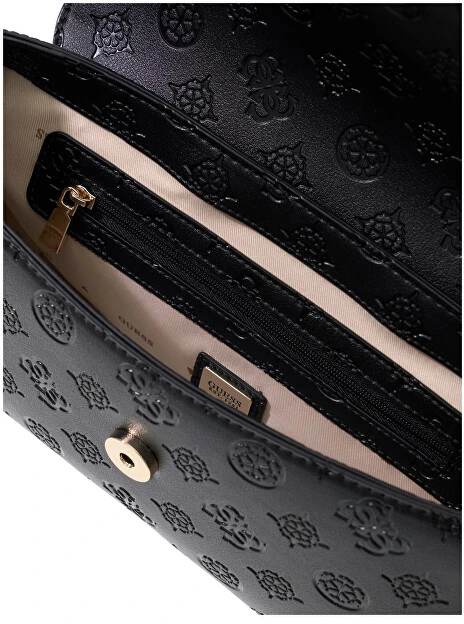 Damska listonoszka Guess HWPD22 25200 – juoda su logo