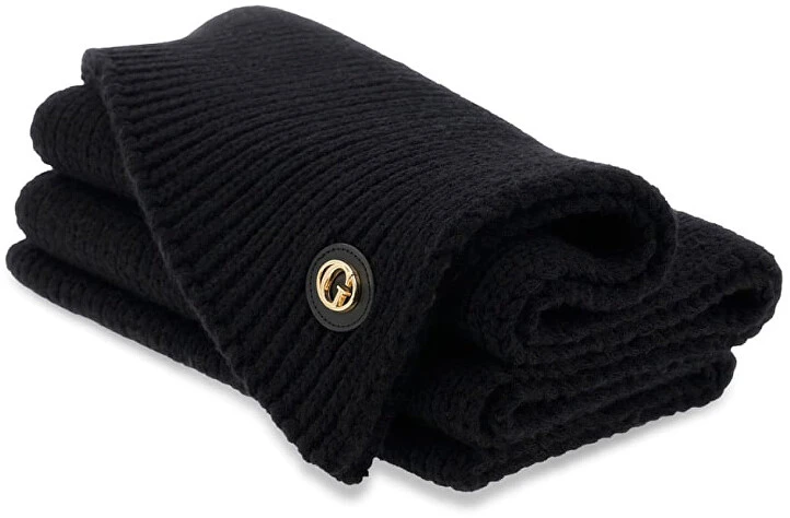 Guess Women's Knitted Scarf AW5639POL03-BLA