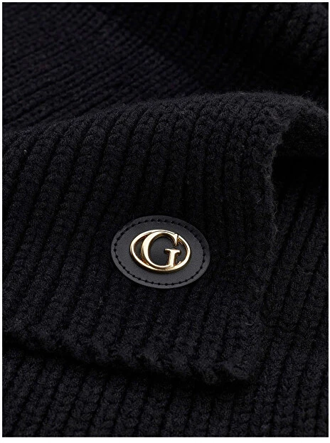 Guess Women's Knitted Scarf AW5639POL03-BLA