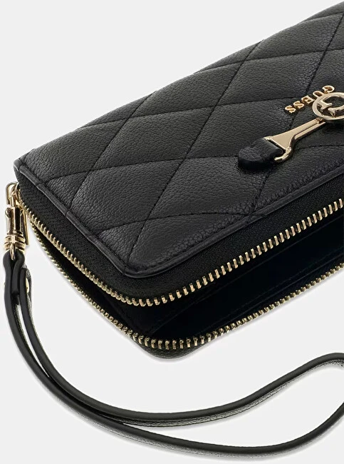 Guess Moterų piniginė Frances Large SWQG2241146-BLA