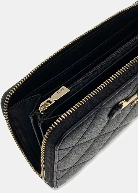 Guess Moterų piniginė Frances Large SWQG2241146-BLA