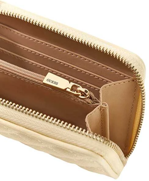Guess Moteriška piniginė vidutinio dydžio SWQG9894140-YEL