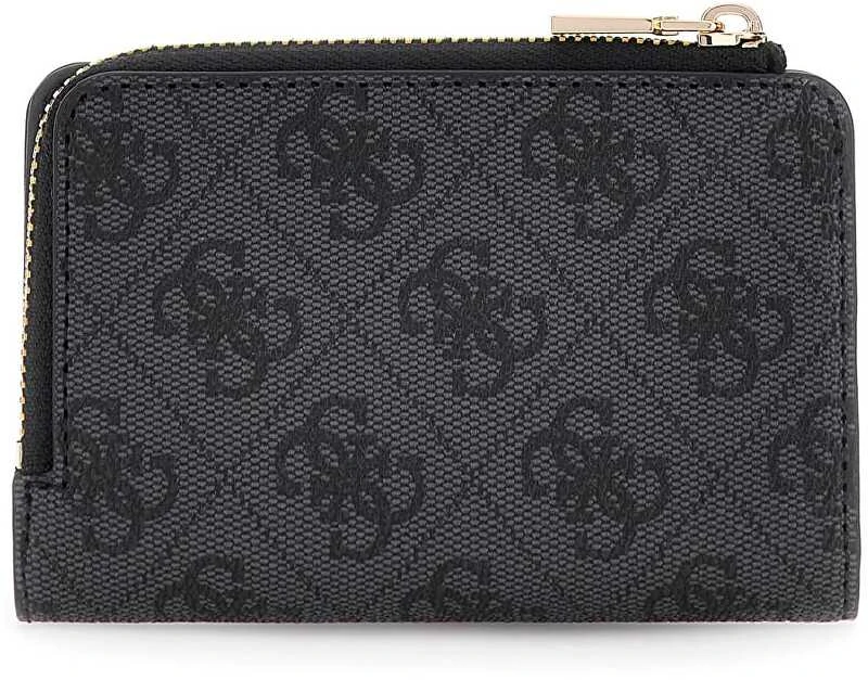 Juodas portfel damski Guess Jeans Laurel Ii Slg