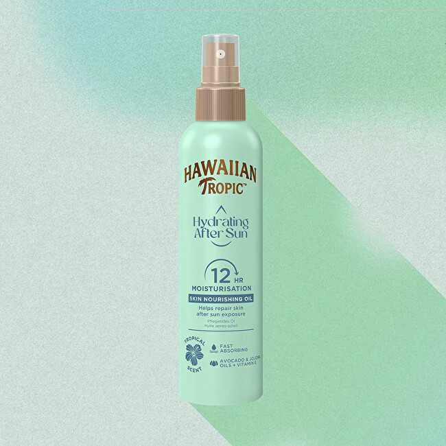 „Hawaiian Tropic“ drėkinamasis odos atkuriamasis aliejus po saulės, 150 ml