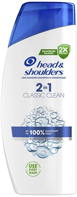 Head&Shoulders Šampūnas ir kondicionierius 2in1 Classic Clean (šampūnas ir kondicionierius nuo pleiskanų)