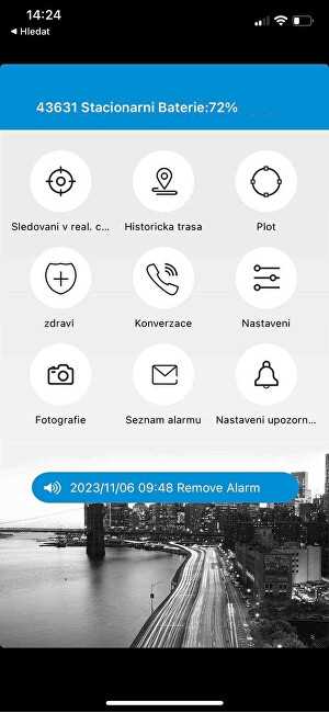 Išmanusis laikrodis Helmer Chytré dotykové hodinky s GPS lokátorem a fotoaparátem - LK 716 černé