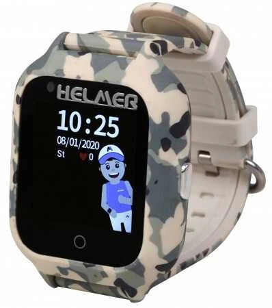 Išmanusis laikrodis vaikams Helmer LK 710 4G, Pilkos spalvos