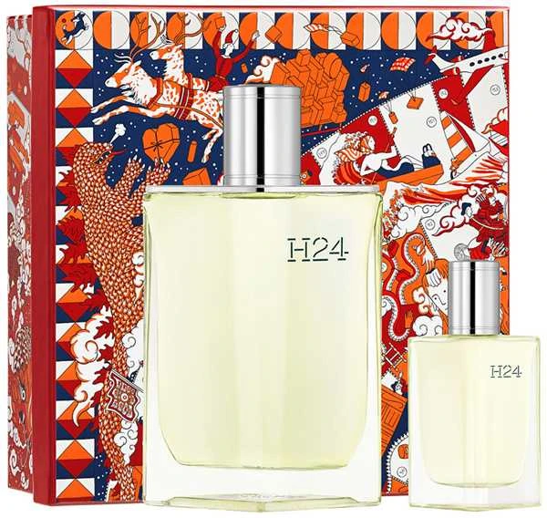 Set Hermes: H24 Eau De Toilette For Men, 100 ml + H24 Eau De Toilette For Men 12.5 ml