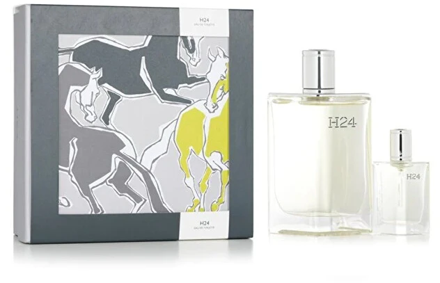 Set Hermes: H24 Eau De Toilette For Men, 100 ml + H24 Eau De Toilette For Men 12.5 ml
