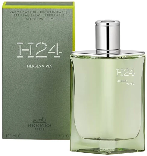 Hermès H24 Herbes Vives Refill EDP parfumuotas vanduo vyrams, 200 ml