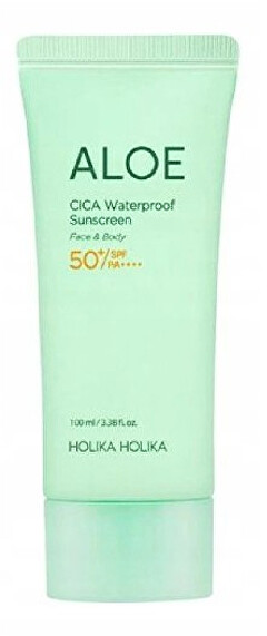 Holika Holika Aloe Soothing Essence Waterproof Sun Gel SPF50+ Kūno gelis nuo saulės, 70 ml