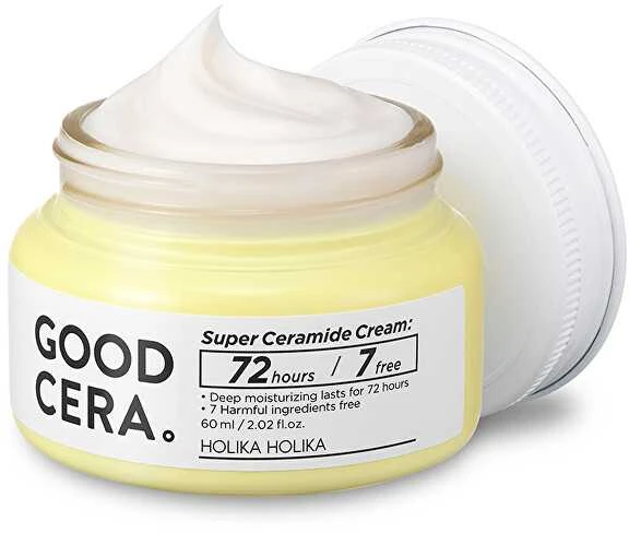 Veido kremas su keramidais Holika Holika Good Cera Super Ceramide Kreminis, sausai, jautriai veido odai, 60 ml