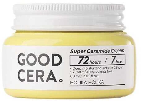 Veido kremas su keramidais Holika Holika Good Cera Super Ceramide Kreminis, sausai, jautriai veido odai, 60 ml