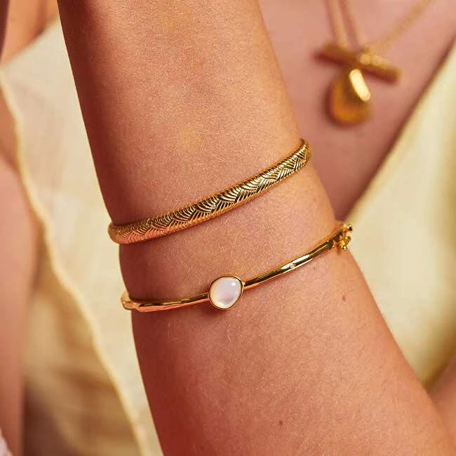 Hot Diamonds Elegantiška deimantinė apyrankė Golden Edit Hope DC216