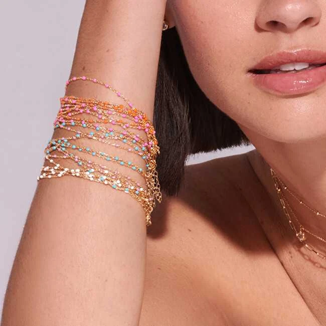 Hot Diamonds Jac Jossa Embrace DL655 auksu dengta apyrankė su karoliukais