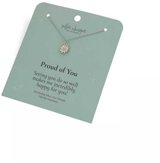 Hot Diamonds „Proud of You“ sidabrinis šnabždesys SWP009 (grandinėlė, pakabukas)