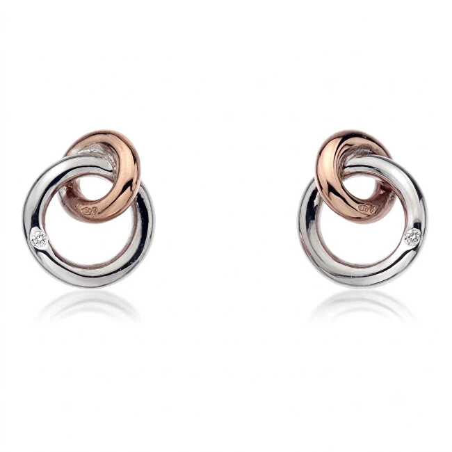 „Hot Diamonds Eternity“ susijungiantys auskarai DE309