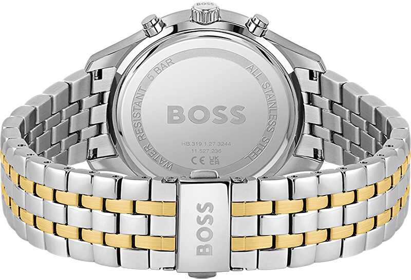 Laikrodis BOSS 1513976. Kvarcas, Spalva mėlyna. Žmogus.