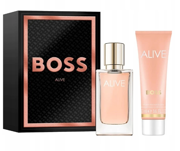 Hugo Boss Alive rinkinys moterims (EDP, 30 ml + kūno losjonas, 50 ml)