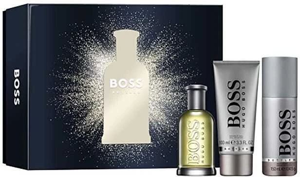 Hugo Boss "Boss No. 6 Bottled" - EDT 100 ml + dušo želė 100 ml + dezodorantas purškiklis 150 ml