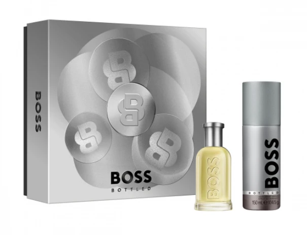Hugo Boss Boss No. 6 Bottled - EDT 50 ml + dezodorantas purškiamas 150 ml