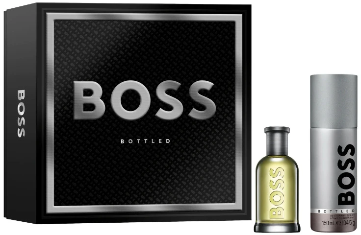 Hugo Boss Boss No. 6 Bottled - EDT 50 ml + dezodorantas purškiamas 150 ml