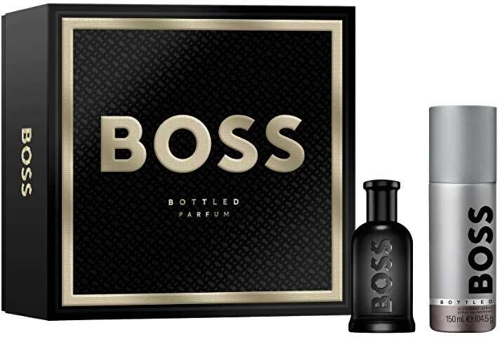 Hugo Boss BOSS Bottled Parfum rinkinys vyrams (Parfum, 50 ml + dezodorantas, 150 ml)