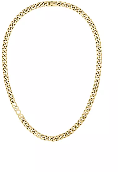 Hugo Boss Distinctive auksinis-plated pakabukas for men Kassy 1580770