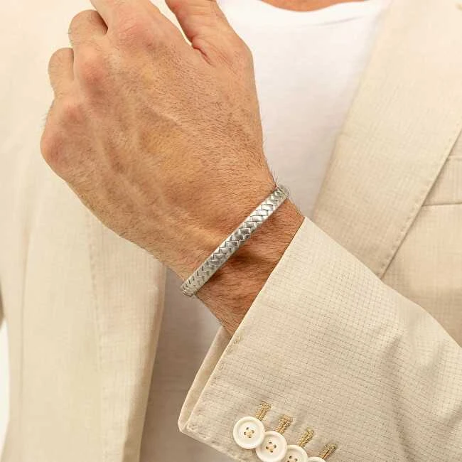 Hugo Boss Elegantiška tvirta vyriška apyrankė 1580671