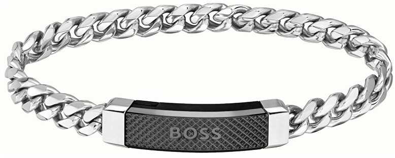 Biżuteria HUGO BOSS 1580260. Bransoletka, Kolor pilka. Mężczyzna.