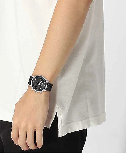 Rankinis laikrodis HUGO BOSS 1514049 (vyrams), pilka, dydis 45 mm