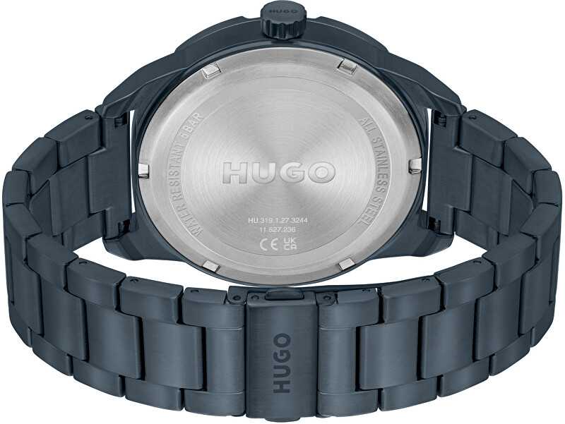 Hugo Boss Laikrodis HUGO 1530278. Kvarcas, Spalva mėlyna. Žmogus.