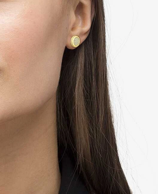 Hugo Boss Prabangus auksu dengtas papuošalų rinkinys Medallion 1570149 (vėrinys, auskarai)