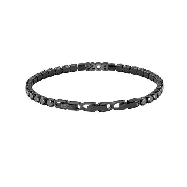 Hugo Boss Biżuteria BOSS 1580708. Bransoletka, Kolor juoda. Mężczyzna.