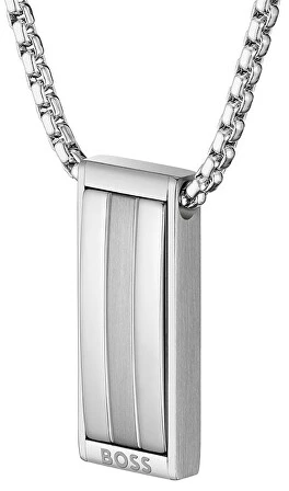 Hugo Boss Men's steel pakabukas Brooks 1580833