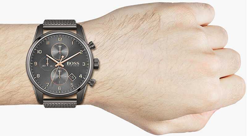 Vyriškas laikrodis HUGO BOSS 1513837 SKYMASTER (zh038a)