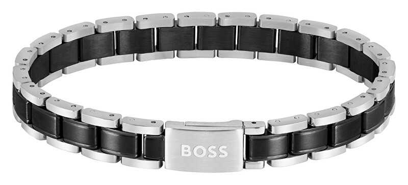 Hugo Boss Stilinga dvispalvė apyrankė vyrams Metal Links Essentials 1580665