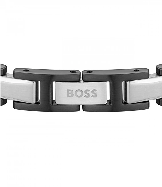 Hugo Boss Stilinga vyriška plieninė apyrankė Nolan 1580794